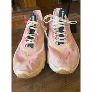 Sorel Women Kinetic Breakthru Day Lace Sneaker Shoes Size 10 Athleisure